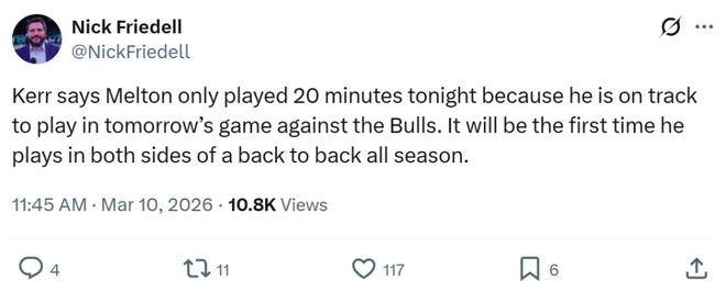 勇士爆冷负爵士跌出前八 阵容伤病成关键因素