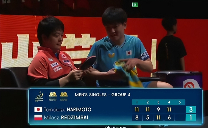 张本智和澳门世界杯首胜引球迷狂热支持，赛场